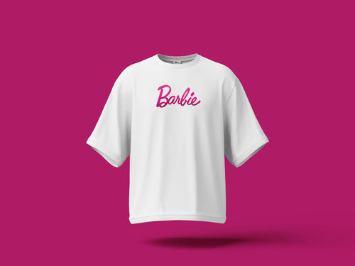 Barbie PinkDrop Oversized T-shirt (Womens)