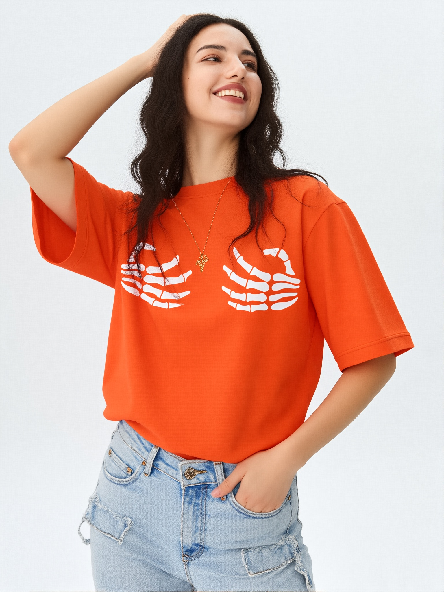 Bone Zone Oversized T-Shirt (Womens)