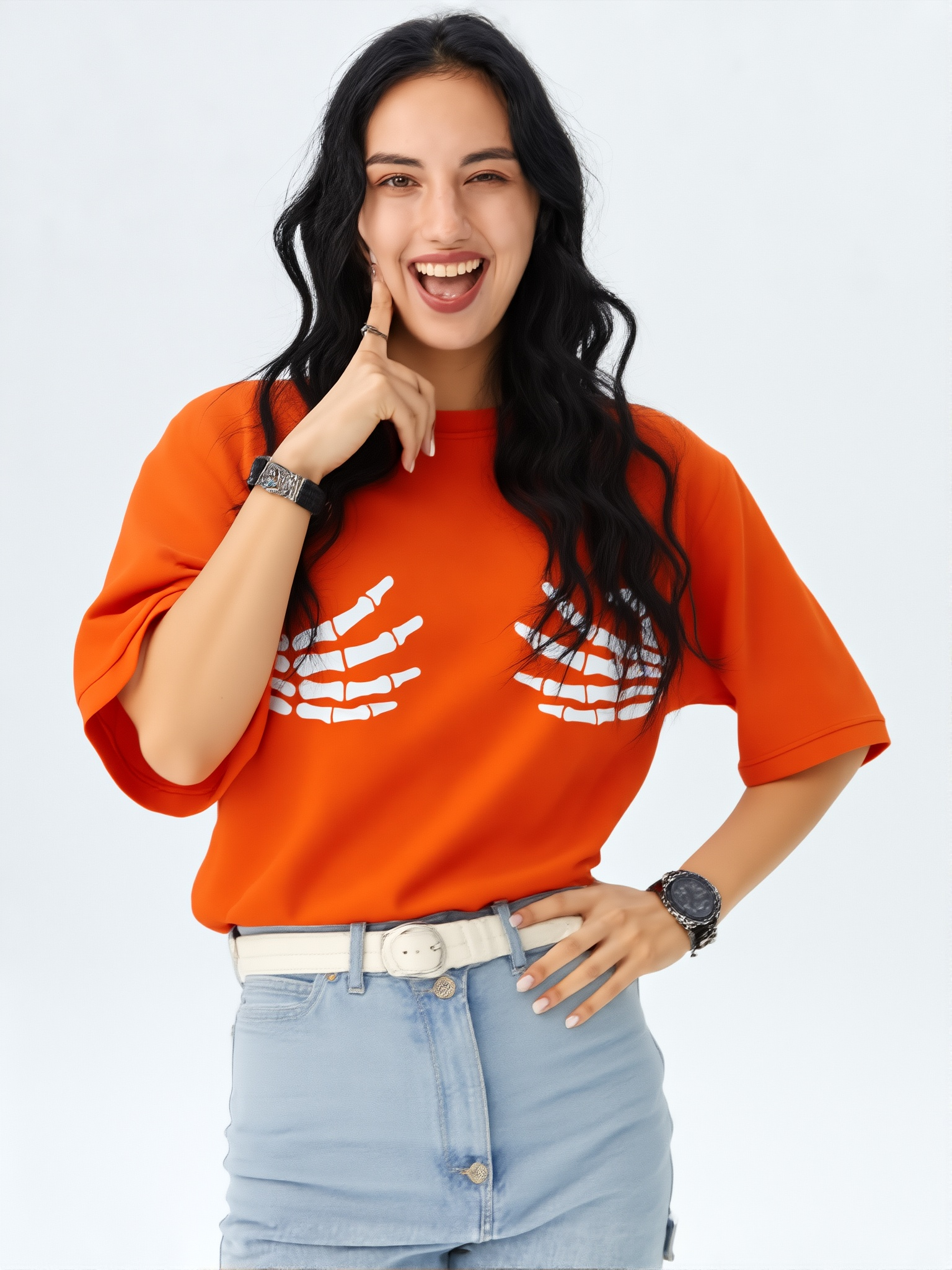 Bone Zone Oversized T-Shirt (Womens)