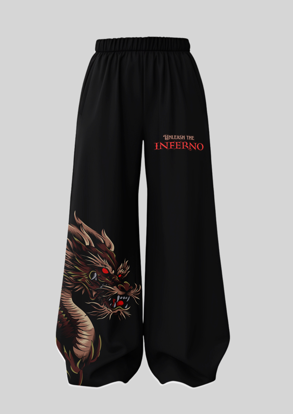 Unleash The Inferno Baggy Pants (Unisex)